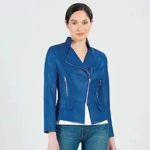 Liquid Leather Biker Jacket