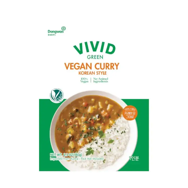 [Dongwon] Vivid Green Vegan Curry 180g