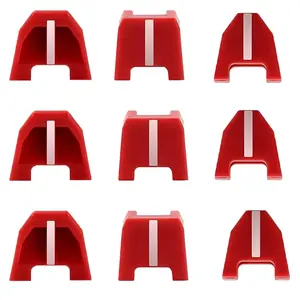 42-38-0017 Nailer Tip No Mar Pad Kit for 2746-20 M18,18 Gauge Brad Nailer Rubber Gun Tip for M18 Battery Nailers/Staplers(Set of 9)