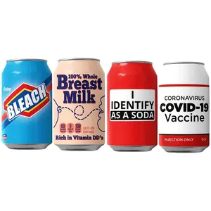 4-Pack Beersy Silicone Can Cover Drinkware