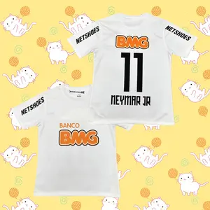 2011 Away Short Sleeve Retro Jersey – Neymar Jr #11