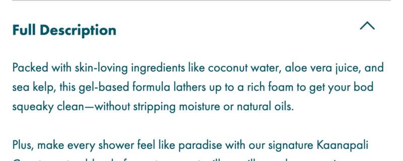 Hydrating Gel Body Wash