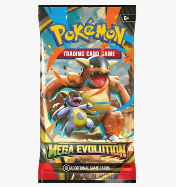 Pokemon TCG Mega Evolution 3-Pack Blister Psyduck Promo - TikTok Shop