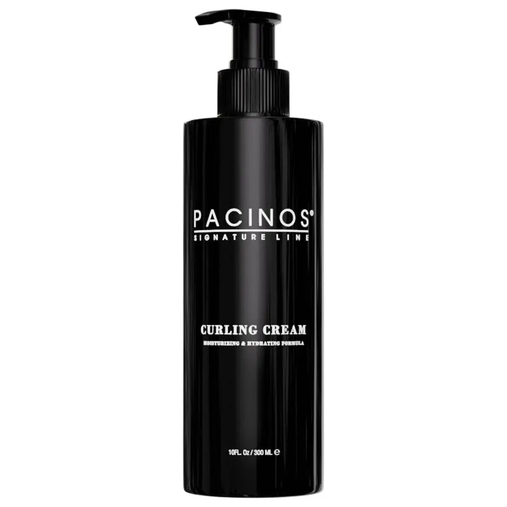 Pacinos Curling Hair Cream 10 oz, All Hair Types, Unisex For Men Haircare