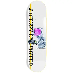 Jacuzzi Skateboard Deck Zander Race Car 8.125" x 32"