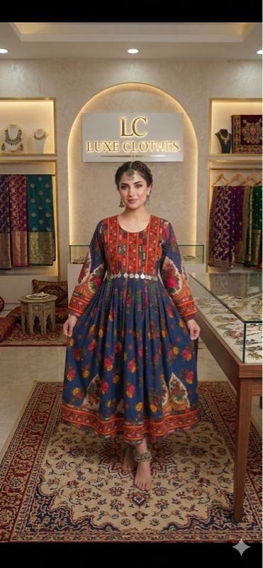 1 piece- Traditional Afghan Dress