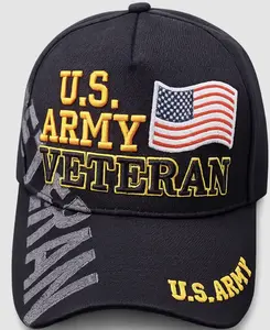 U.S Army Veteran Shadow Black Cap 0072