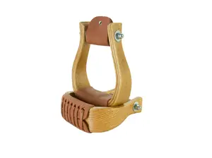 2" Oak Wood Bell Stirrups 2" Oak Wood Bell Stirrups