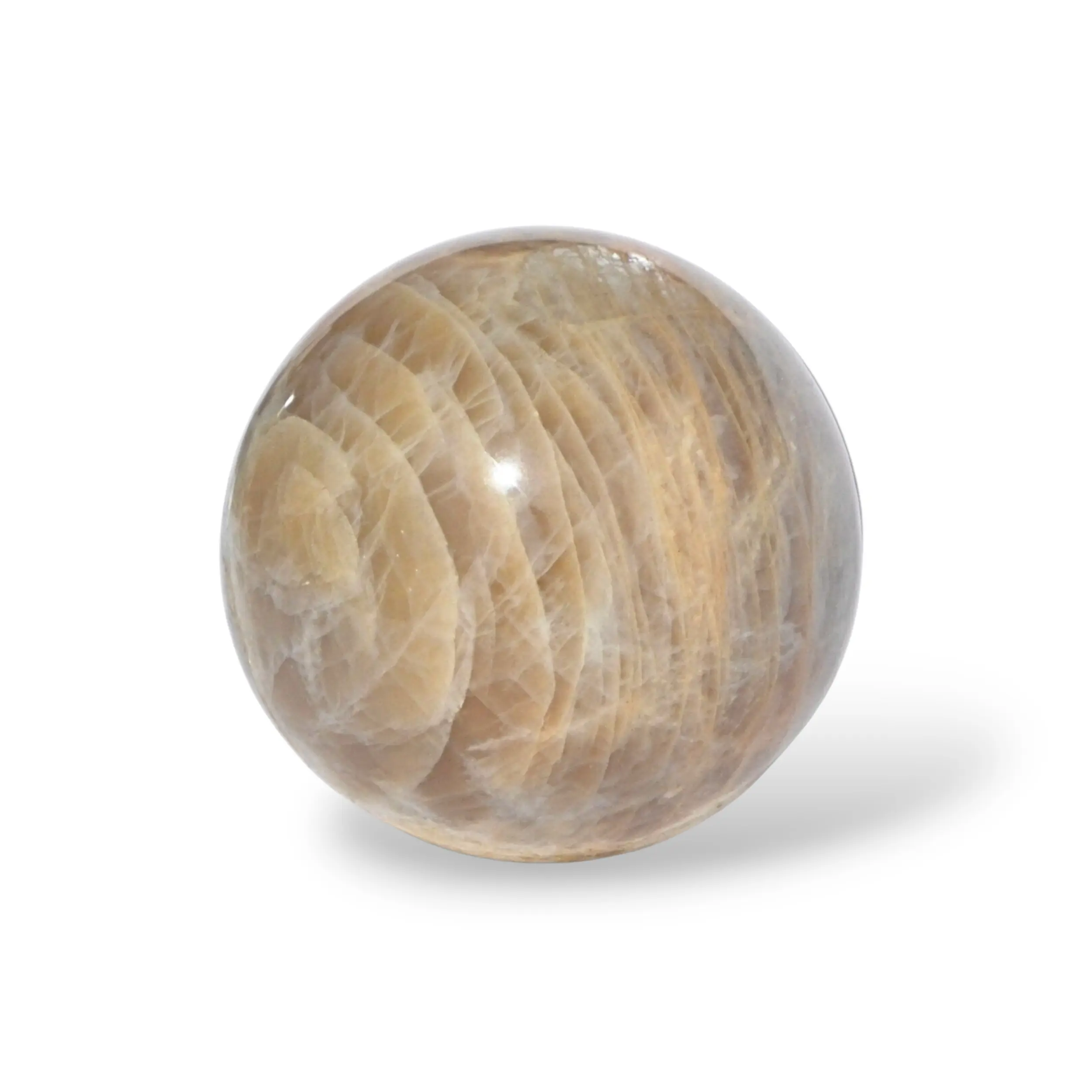 Orange Moonstone Sphere