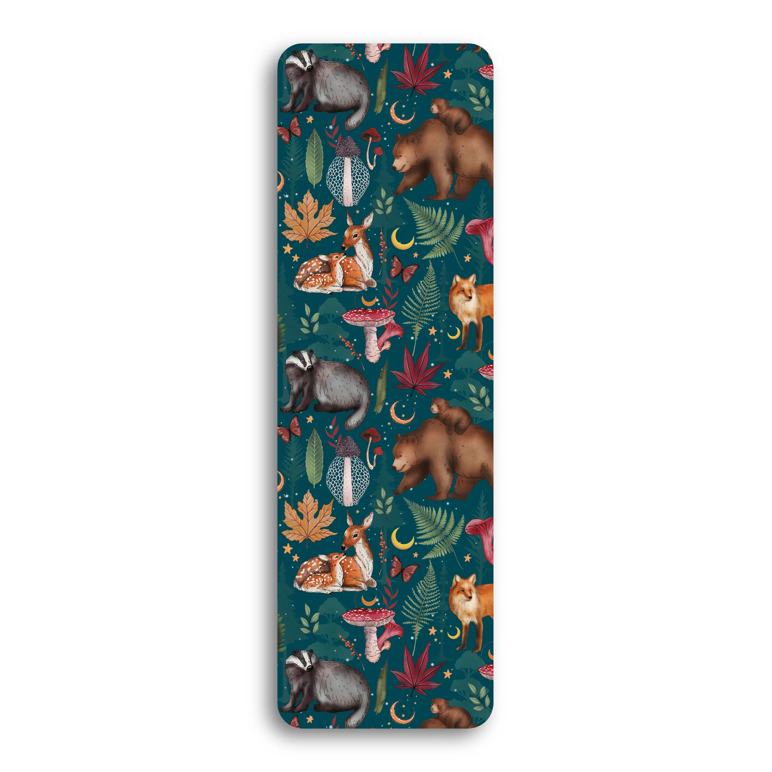 Woodland Creatures - UV Printed Acrylic Bookmark