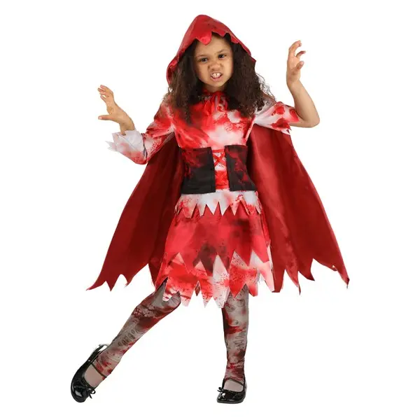 Girl's Zombie Red Riding Hood Costume