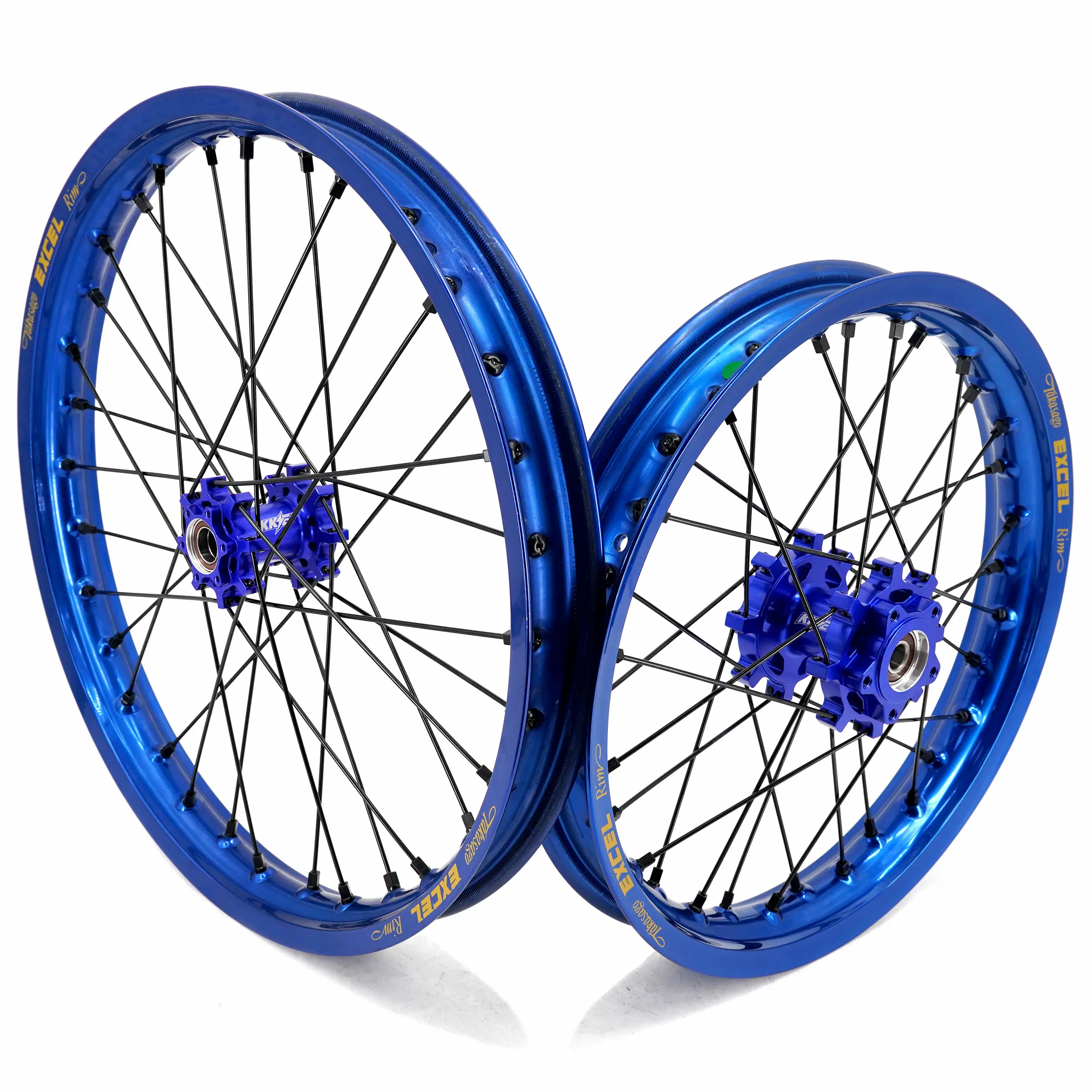 KKE 19/16 Wheels EXCEL Rims for SurRon Light Bee X 2019-2025 E-Ride Pro ss 2024 - 6082-T6 Aluminum CNC Hub