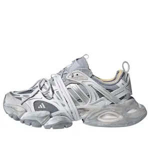 adidas XLG Runner Deluxe 'Gray Silver Metallic' JR9633 adidas XLG Runner Deluxe 'Gray Silver Metallic' JR9633