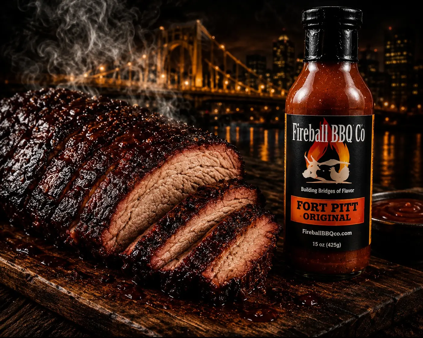 Fireball BBQ Co Fort Pitt Sauce - Original