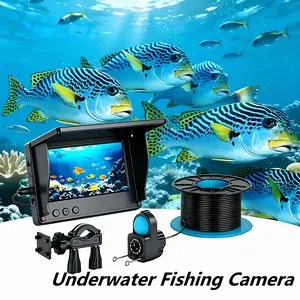 4.3 Inch HD Underwater Fishing Camera, Portable Night Vision Fish Finder, Waterproof Ice Fishing Camera With 220° Wide Angle, Underwater Monitor For Lake Sea Winter Ice Fishing