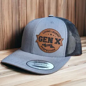 Generation X Living Legend Generation Trucker Hat -snapback - flexfit - or flatbill - Gen X
