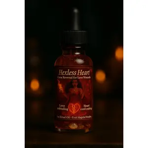Hexless Heart - Scented Ritual Oil (1oz)