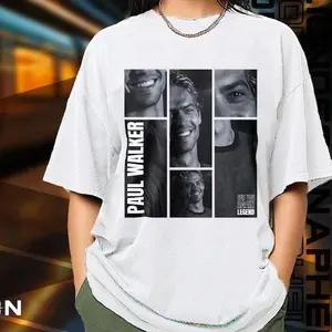 Limited Edition Paul Walker T-shirt, Sweatshirt and Hoodie, Exclusive Fan Merch for Women and Men, Easter Gift