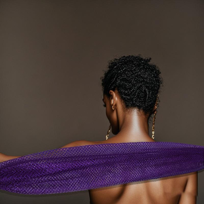 2 PCS Authentic African Exfoliating Net Bath Sponge