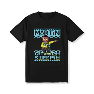 [100% Cotton] Classic Comic Style Cartoon Print Men'S Cotton Short-Sleeved T-Shirt 180Gsm T-Shirt For Men And Women