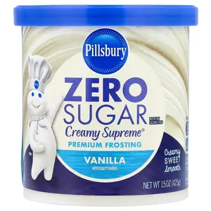 Pillsbury Zero Sugar, Premium Frosting, Vanilla, 15 oz (425 g)