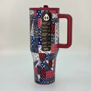 HydroJug 40oz Puzzle (American Style) Insulated Stainless Steel Water Bottle with Handle, Portable Leak-Proof Cup, Capacity 1000-2000ml, BPA-Free, Fits in Cup Holders, Keeps Drinks Hot or Cold for a Long Time, Great for Adult Iced Coffee and Car Use