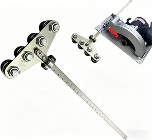 24" Positioning Calipers for Precise Measurements & Easy Wood Cutting, Stainless Steel Precision Cutting Guide for Circular Saws, Adjustable Guide Rail, Positioning Calipers for Circular Skill Hand Saw