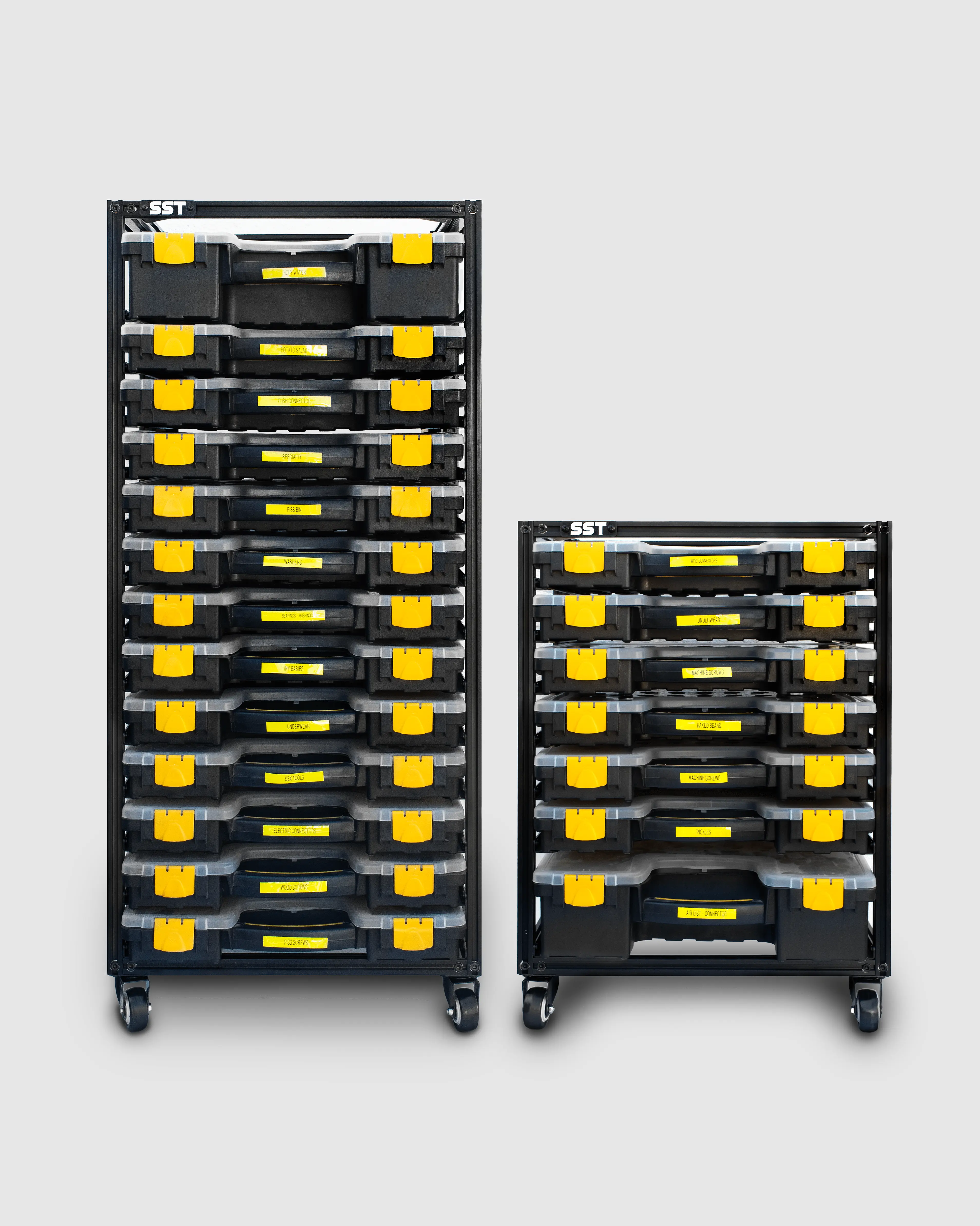Parts Bin Organizer Rack Parts Bin Organizer Rack