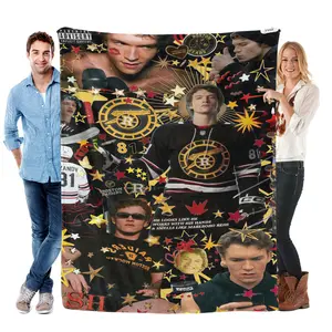 Hollanov Heated Rivalry Blanket Gift - Super Soft Flannel Throw for Fans, Perfect for Bed, Sofa, Office & Camping, Ultimate Battle Ready Comfort