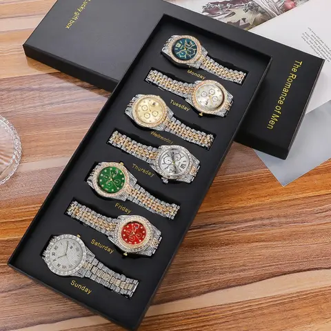 Women's Elegant Fashion Round Dial Quartz Watch, with Box, Fashion Watch Set for Party, Daily Decor, Trendy All-match & Exquisite Watch Set for Birthday Gift, Bracelet Watch Set, Accessory Set