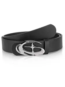 Punk Style Y2K Men's Belt, Fashion Street Punk Silver Color Buckle Jeans Waistband, Adjustable Casual Belt, Adjustable Belts, Unisex Gift for Friends Birthday