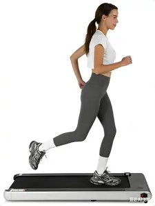 Garvee 4.0HP Folding Treadmill with Portable Design for Home, Office, and Apartment Use Featuring 14.5" LCD Display to Track Workout Data and Pulse Detection to Monitor Fitness Status