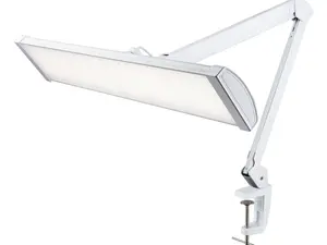 Neatfi Ultra 3,500 Lumens LED Desk Lamp – 45W, 26” Wide Metal Shade, 270 SMD LEDs, Shadow-Free | Adjustable Brightness | Non-Flickering Task Light for Nail, Craft & Office