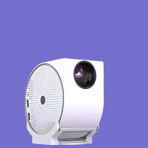 Best Projector | 180°  Rotatable - Mini Projector |  Hdmi | Remote | USB | Buit-in Audio | 120 Lumena | Miracast/Airplay |  Android Cable