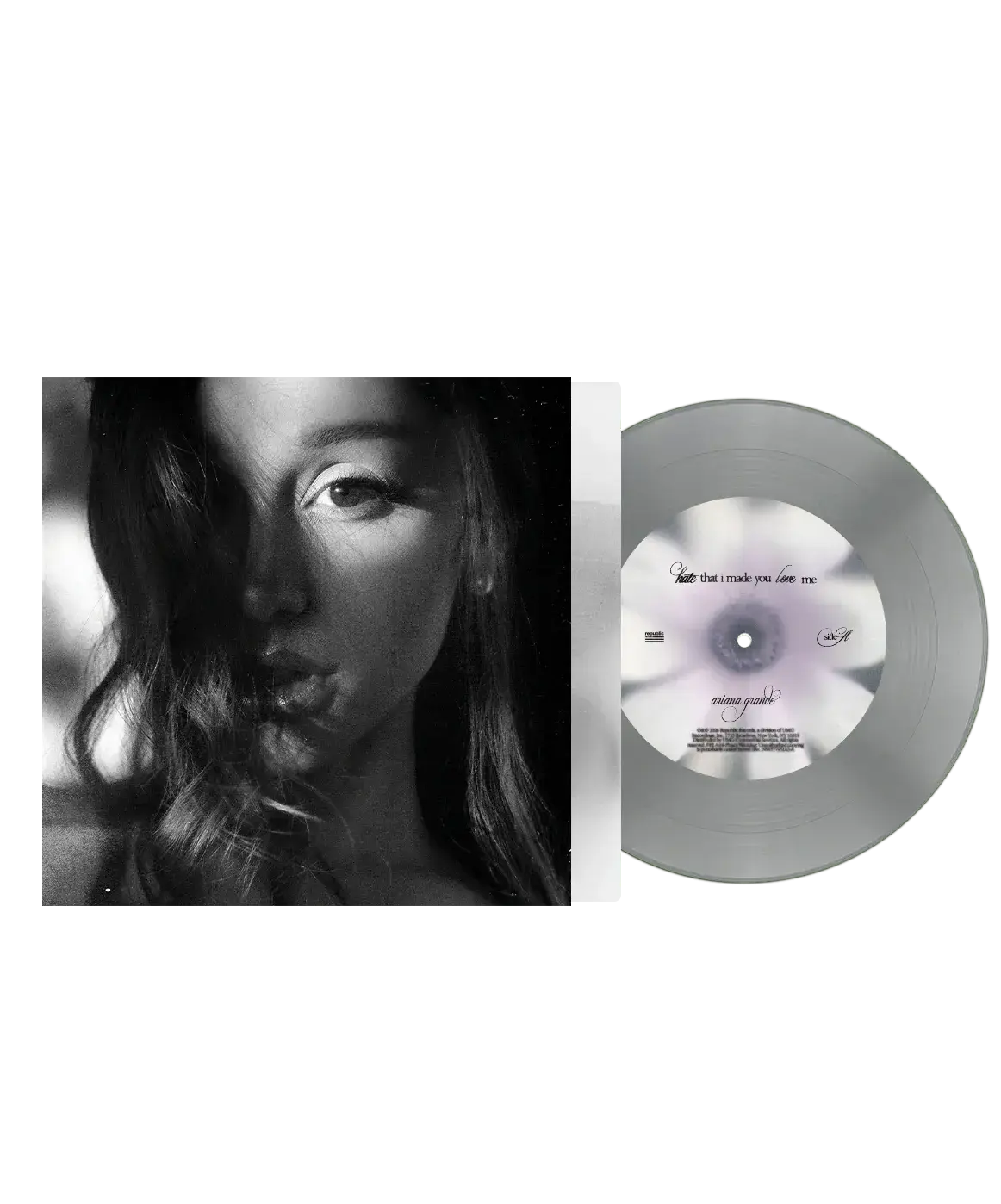 Ariana Grande - Hate That I Made You Love Me [7" Indie-Exclusive Gray Vinyl] NEW Vinyl Record 199957795142