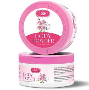 Body Powder for Women, Dual-Powder Base Talc-Free, Zinc Oxide Protect, Botanical Soothing, Feminine Essential Dusting Powder with Puff, After Bath Absorption & Anti-Chafe for Neck & Delicate skin, 5oz