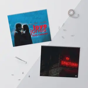 Retro Love Jones 2026 Calendar, Vintage Love Jones Movie Calendar, Black Movie 2026 Calendar, 90s Nostalgia Calendar
