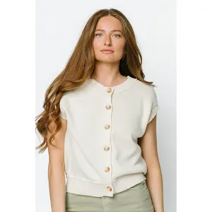 Meadowlark Top in Cream