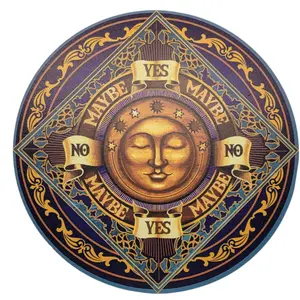 Sun Goddess Pendulum Board | 8" Full-Color Printed Divination Board | Perfect for Your Spiritual Journey Religious