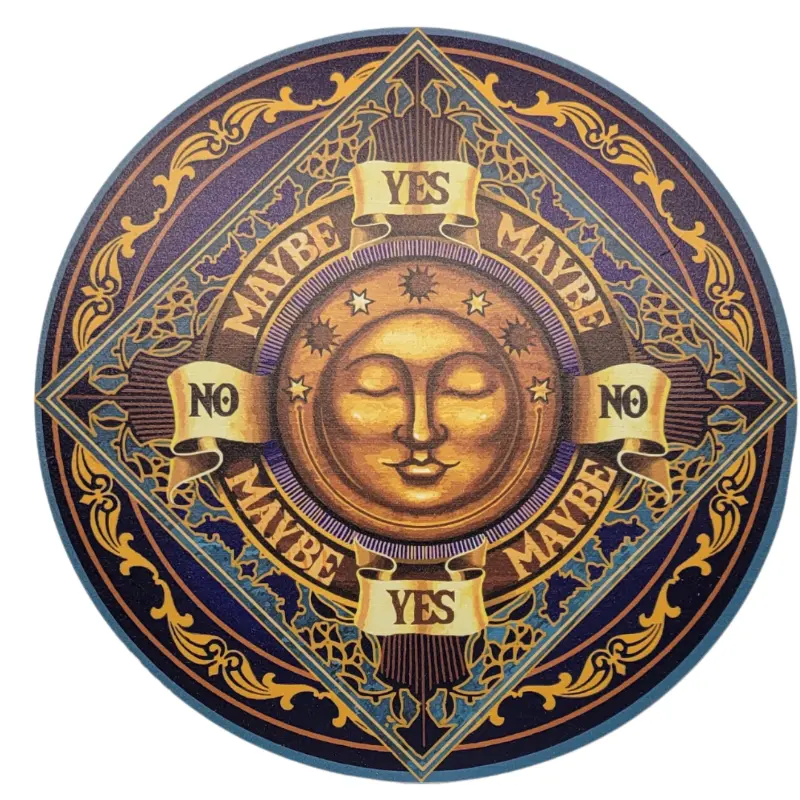 Sun Goddess Pendulum Board | 8" Full-Color Printed Divination Board | Perfect for Your Spiritual Journey Religious