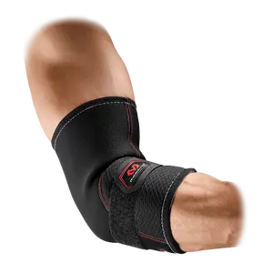 McDavid Elbow Support with Strap - Helps to relieve painful tennis/golf elbow and tendonitis symptoms