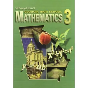 USED-Mathematics 3 Grades 9-12: McDougal Littell High School Math Georgia by ML (Hardcover)