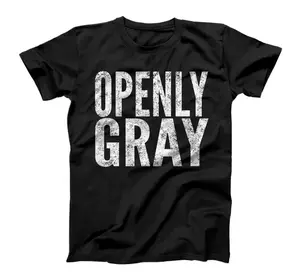 Openly Gray, Distressed Look, By Yoray Premium  T-Shirt, Sweatshirt, Hoodie