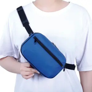 New Canvas Waist Bag, Multi-Pocket Foldable Construction Site Special, Casual Outdoor Sports Waist Bag, Mobile Phone Storage Bag