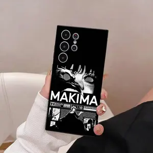 Cool M-Makima Chainsaw Man Phone Case for iPhone 17 Air 16 15 14 13 12 11 Pro Max Plus Soft to Skin-friendly case