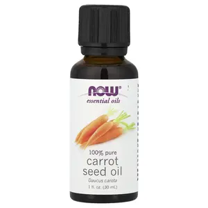 NOW Foods Essential Oils, Carrot Seed Oil, 1 fl oz (30 ml)