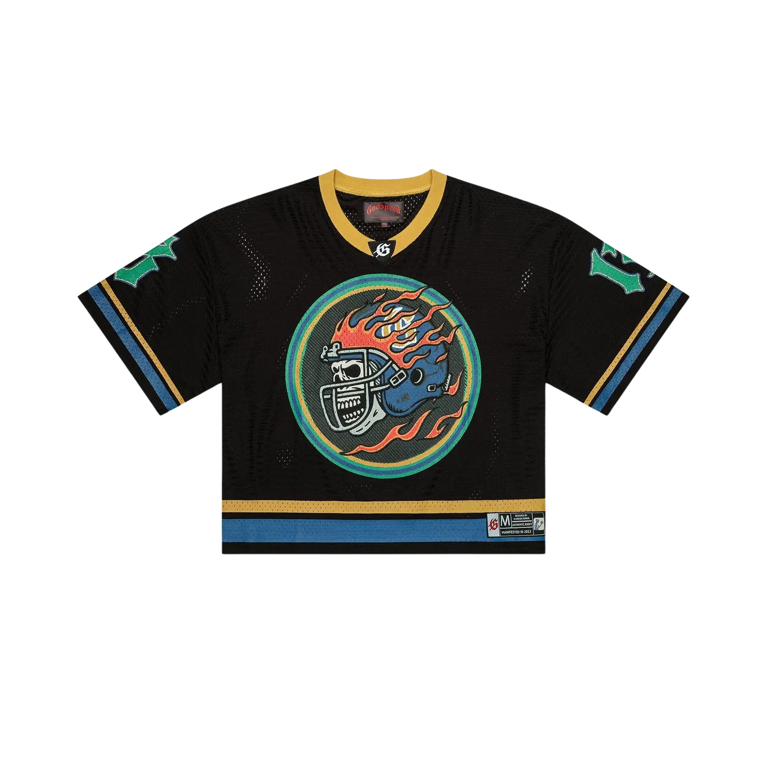 Godspeed - First Down Jersey Black/Yellow - Godspeed - First Down Jersey Black/Yellow -