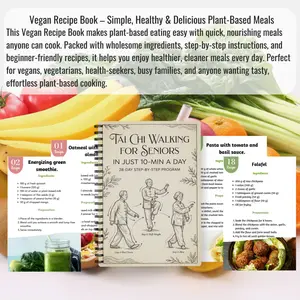 Tai Chi Walking for Seniors: 28-Day Balance Training and Fall Prevention Program Progressive Daily Exercise Plan (with Illustrated Movements), Suitable as a Fitness Guide for Overcoming the Fear of Falling