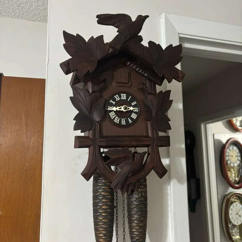 1960s-70s Hubert Herr Cuckoo Clock