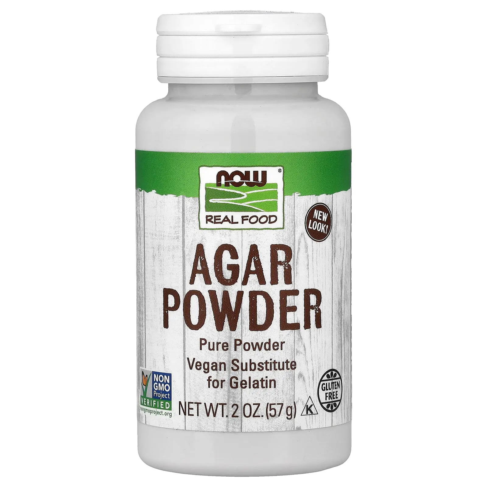 NOW Foods Real Food, Agar Powder, 2 oz (57 g)